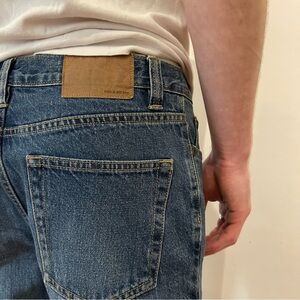 Men's Blue Denim Jeans - Classic Fit